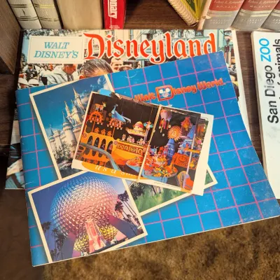 Sale Photo Thumbnail #75: Vintage Disney booklets and postcards