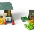 Sale Photo Thumbnail #33: Vintage Fisher-Price Preschool & Rooms Playset – Figures, Furniture & Accessories
