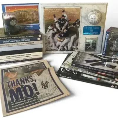 Sale Photo Thumbnail #29: New York Yankees Memorabilia Collection – 20-Pc Lot, Yearbooks, World Series & More