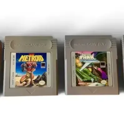 Sale Photo Thumbnail #10: Vintage Nintendo Game Boy Cartridges – Metroid, Ring Rage, Star Trek & 1 More, 4-Pc Lot