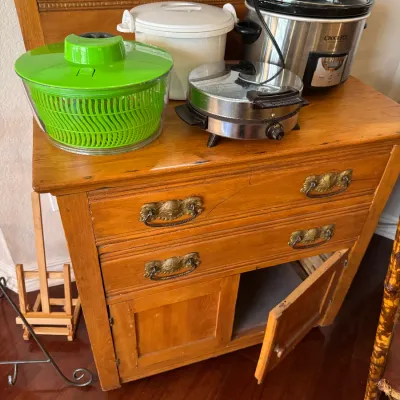 Sale Photo Thumbnail #37: antique dry sink small kitchen appliance