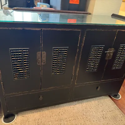 Sale Photo Thumbnail #6: black asian style cabinet