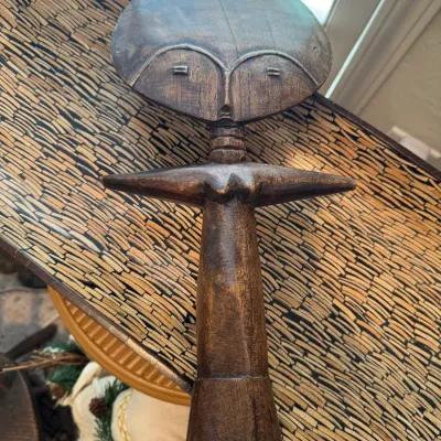 Sale Photo Thumbnail #17: african artwork wooden fertility doll