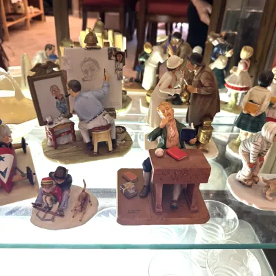 Sale Photo Thumbnail #56: norman rockwell figurines