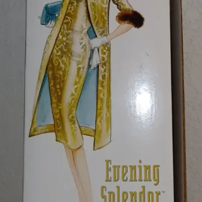 Sale Photo Thumbnail #34: Barbie Collector Gold Label "Evening Splendor" 1959 Doll and Fashion Reproduction in its original box.