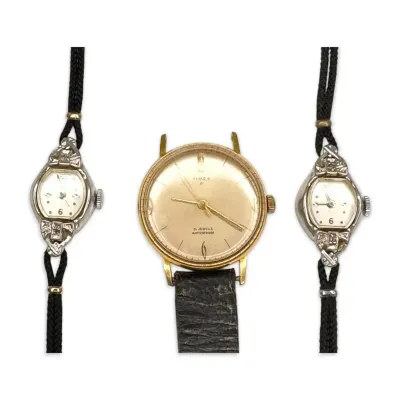 Vintage times timex watches one runs