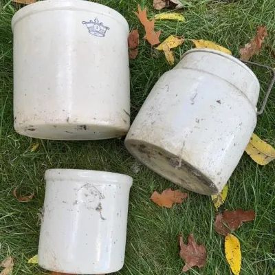 Stoneware Crocks 