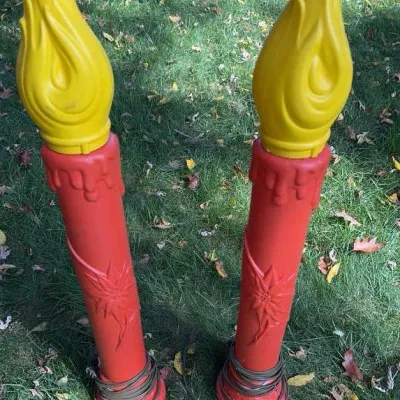 Blow Mold Candles 