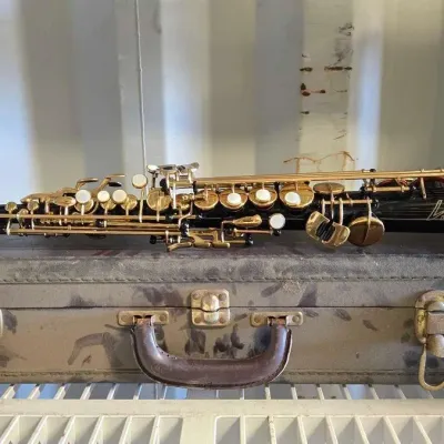 4106 la sax soprano saxophone black