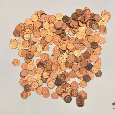 Sale Photo Thumbnail #95: 1619 mixed lincoln pennies