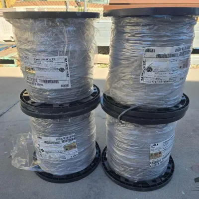 Sale Photo Thumbnail #140: 2406 4 1000 rolls of carol 14 gauge shielded wire