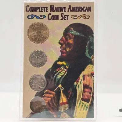 1623 complete native american coin set