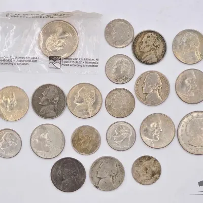 1632 u s mixed currency coins