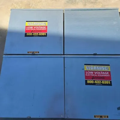 2412 4 electrical conduit cabinets