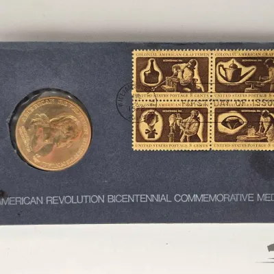 1760 2 american revolution bicentennial commemorative medals