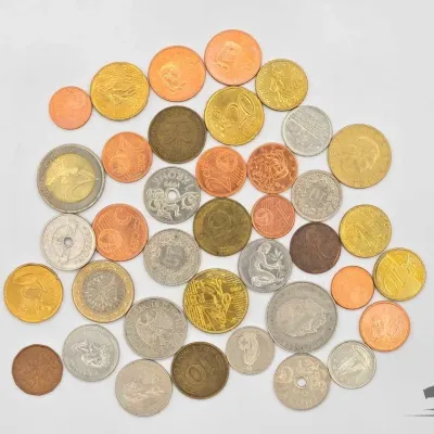 1718 mixed foreign coinage