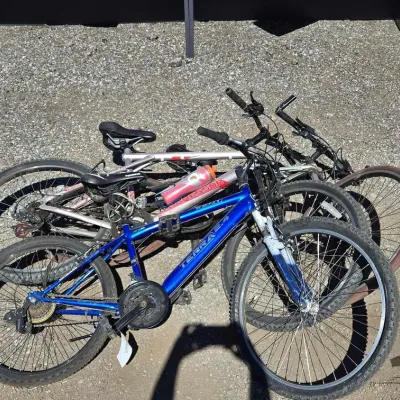 81012 3 mixed moutain bikes