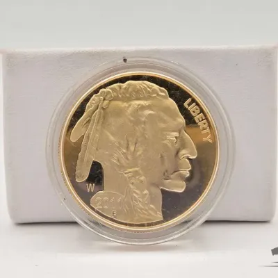1750 replica american buffalo gold coin