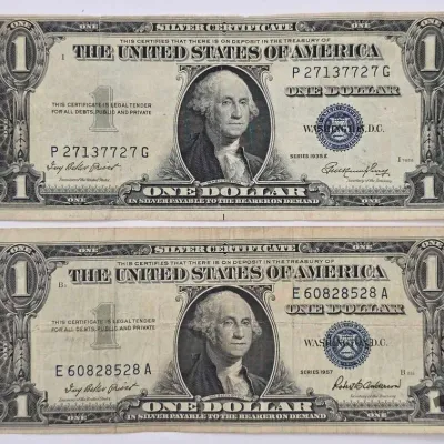 1504 2 1 silver certificates