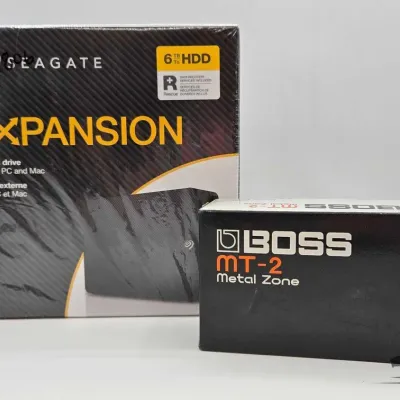 Sale Photo Thumbnail #130: 1806 seagate external hard drive and boss distortion pedal