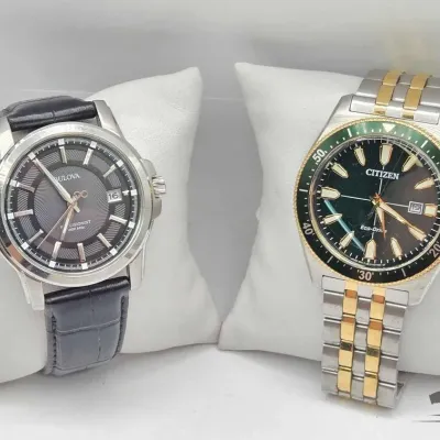 1102 bulova and citizen mens watches