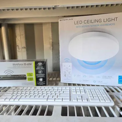 2816 epson workforce wireless keyboard and led ceiling light