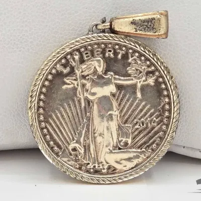 1001 replica coin pendant