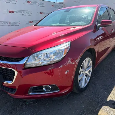 Sale Photo Thumbnail #2: Red Chevrolet Malibu sedan