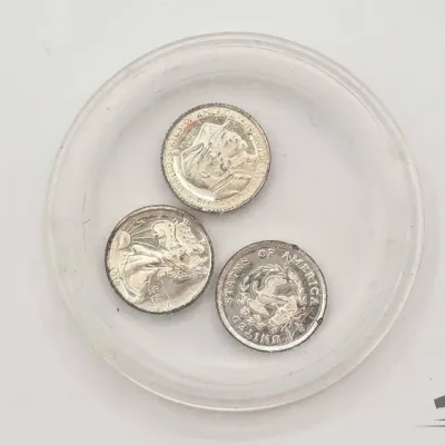 602 3 silver micro coin replicas 999 silver 1 4g