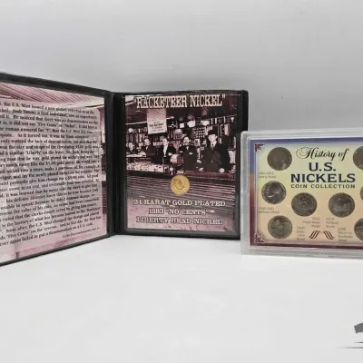 1609 history of the us nickel coin set