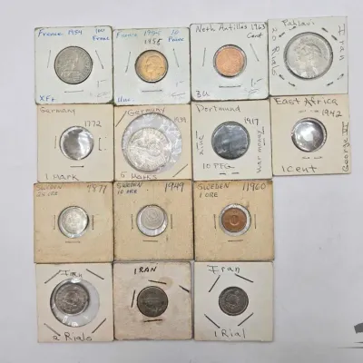 1704 foreign coins