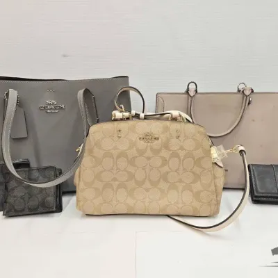 1816 3 coach purses and 3 wallets