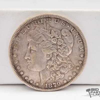 Sale Photo Thumbnail #77: 1300 1879 morgan silver dollar