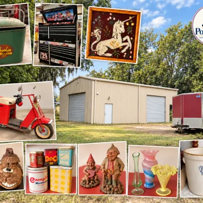 Poshlando Presents: Harleys, Classic Cars, Vintage T-Shirts, Pyrex & Antiques