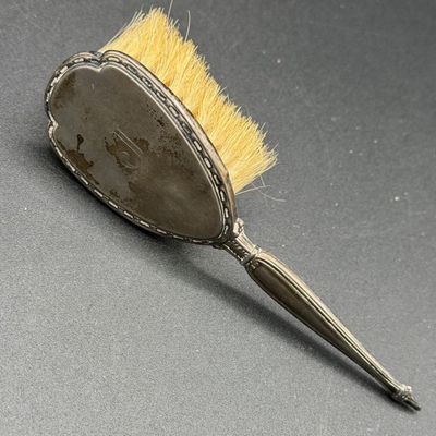 LOT 299J: Sterling Silver Brushes, Comb and Cup