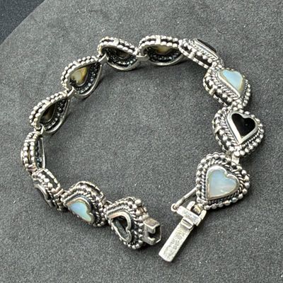 LOT 286J: Sterling Silver Bracelet - 7" - 20.9 gtw