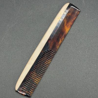 LOT 299J: Sterling Silver Brushes, Comb and Cup