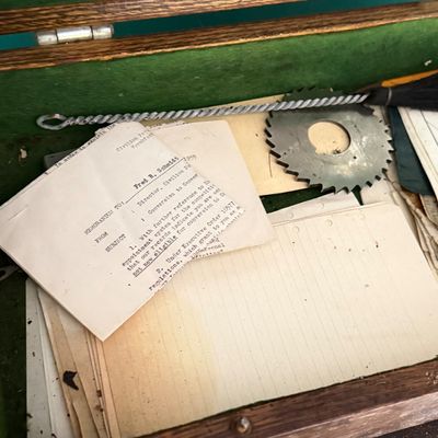 LOT 242G: Vintage Tool Chest FILLED With Precision Tools and More