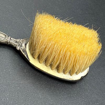 LOT 299J: Sterling Silver Brushes, Comb and Cup