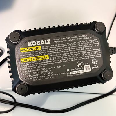 LOT 244G: Kobalt Battery Powered Leaf Blower with Battery and Charger