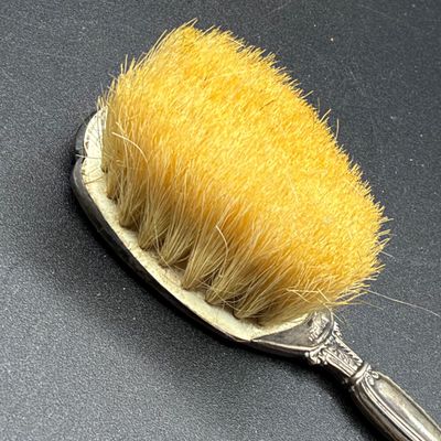 LOT 299J: Sterling Silver Brushes, Comb and Cup