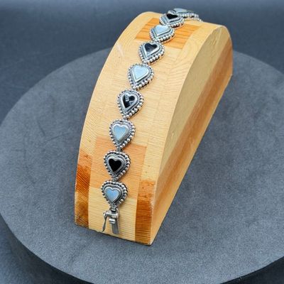 LOT 286J: Sterling Silver Bracelet - 7" - 20.9 gtw