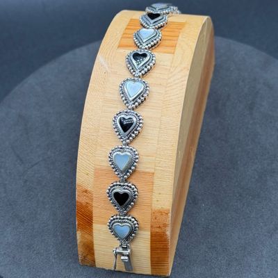 LOT 286J: Sterling Silver Bracelet - 7" - 20.9 gtw