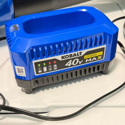 LOT 244G: Kobalt Battery Powered Leaf Blower with Battery and Charger