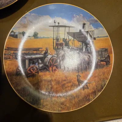 Sale Photo Thumbnail #54: Lot of 4 Farmland Memories Plates