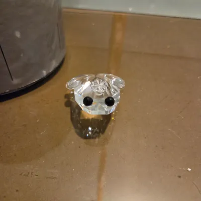 Sale Photo Thumbnail #82: So cute! Swarovski frog Prince with box and paperwork