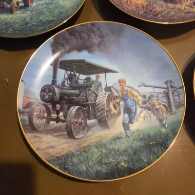 Sale Photo Thumbnail #51: Lot of 4 Farmland Memories Plates