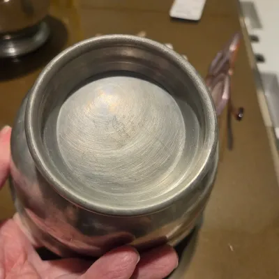 Sale Photo Thumbnail #42: Nice lot of pewter