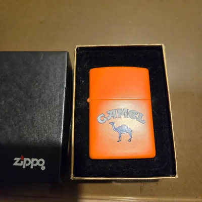 Sale Photo Thumbnail #140: Lot of misc stuff including cast iron pan ashtray, vintage sunglasses and a pair of new in package Camel branded zippo lighters