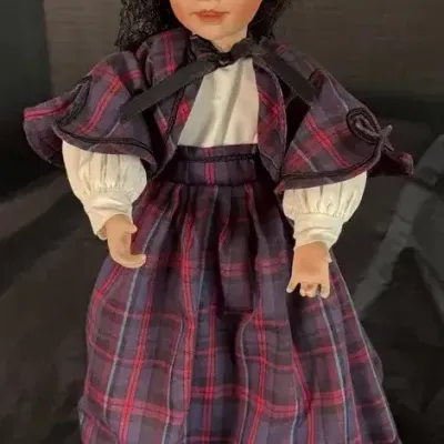 Vintage 1994 Ashton-Drake "Jo" Little Women Porcelain Doll by Wendy Lawton w/ COA